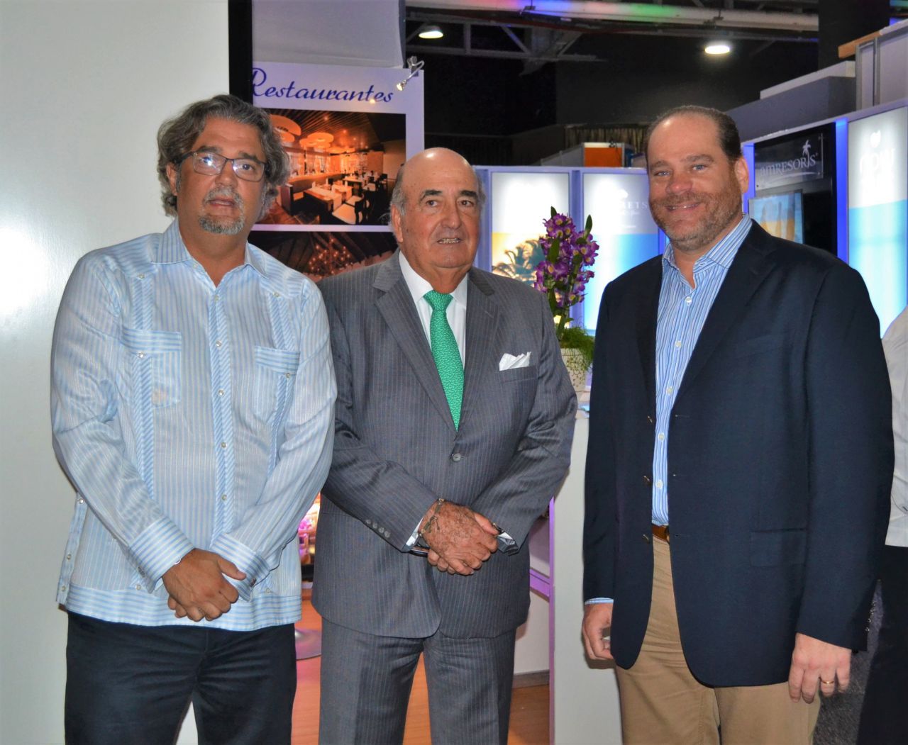 Arthur Cabré, Juan José Arteaga y Julio García.