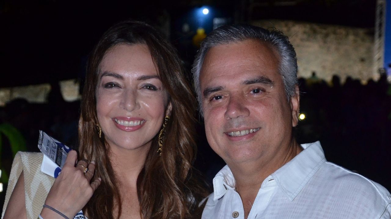 Gabriela Llanos y Marcos Villanueva.