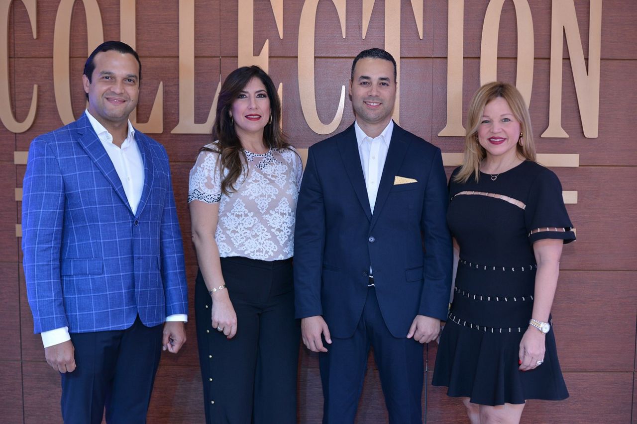 Jose Manuel Almonte, Patricia Guerra, Luis Tejeda y Montserrat Puig.