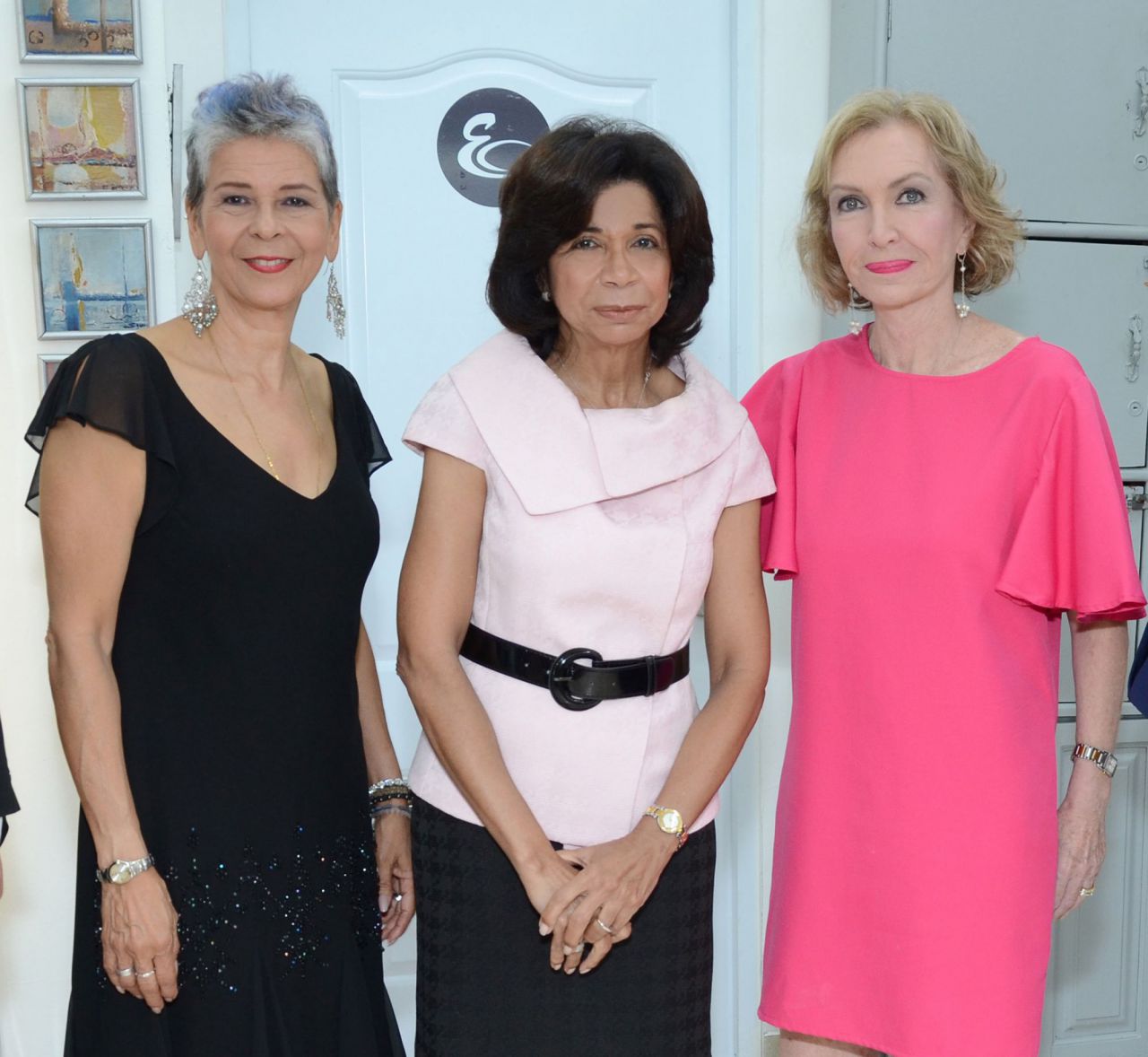 Belkis de León, Rhina Ibert y Ana Herrero.