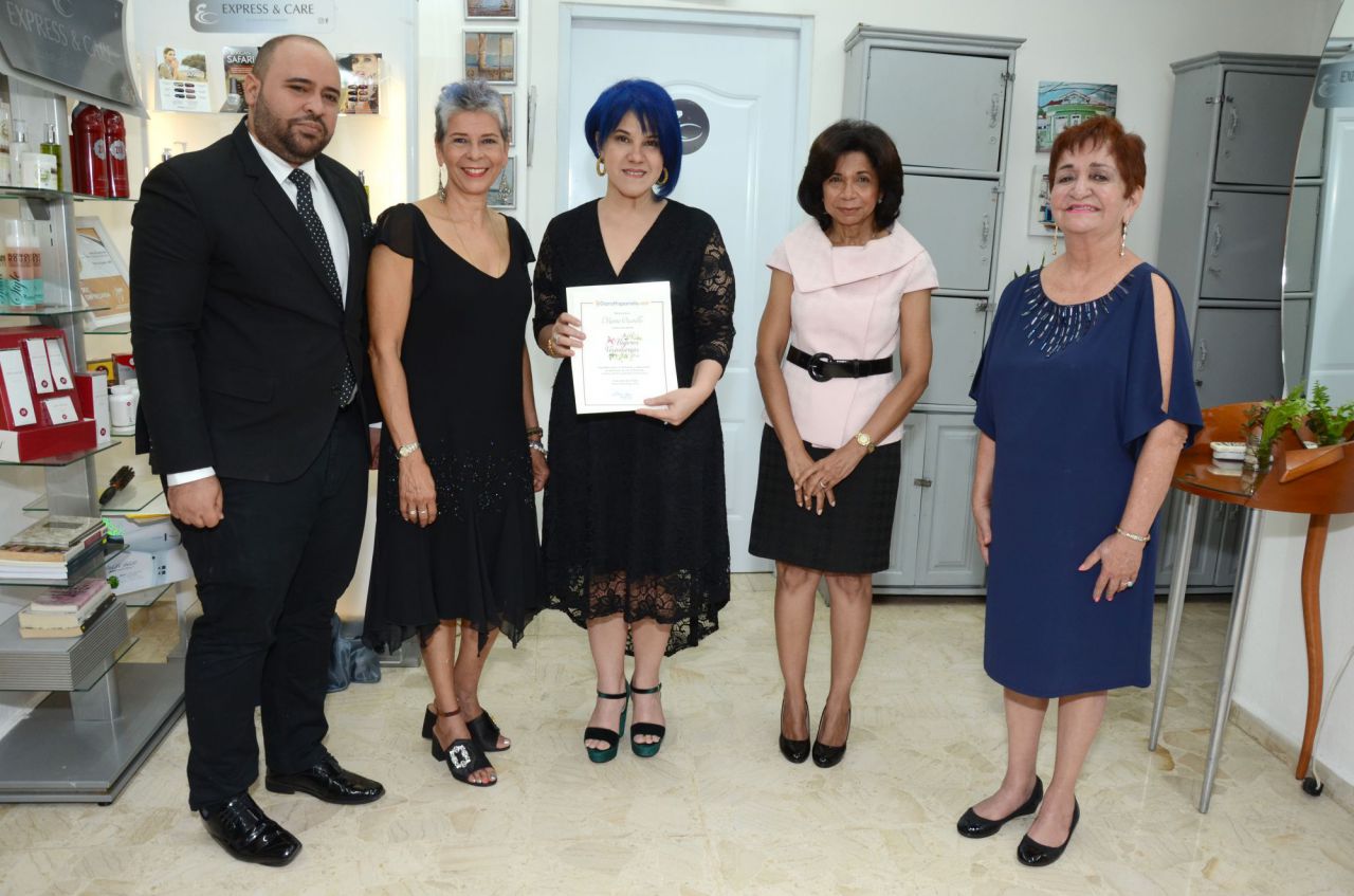 Jose Gregorio Calderón, Belkis de León, María Castillo, Rhina Ibert y Margarita Mendoza.