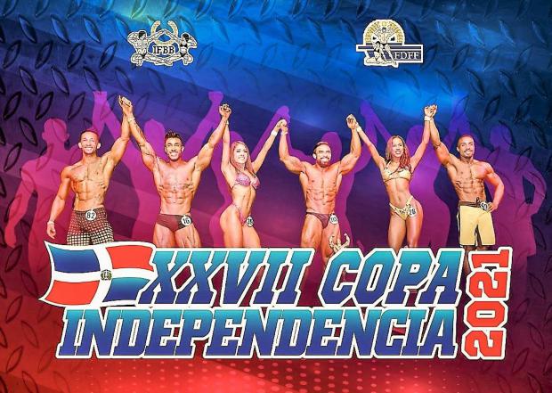 30 categorías en 10 divisiones en XXVII copa Independencia de fisiculturismo y fitness del domingo
