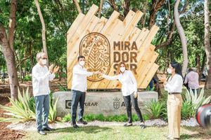 ADN y Banco Popular muestran avances de remodelación del Parque Mirador Sur