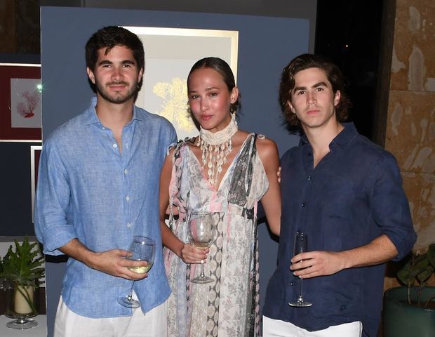 Luis Núñez, Camila Naranjo y Federico Núñez.