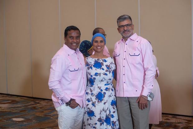 Roberto del Castillo, Maria Luisa Pérez y  Eduard Custodio.