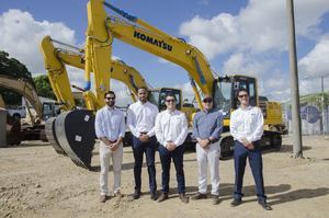 Reid & Compañía presenta nuevos equipos Komatsu