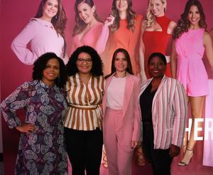 Adagel Grullón, Camila Olivero, Michelle Butler y Emma Fabián.