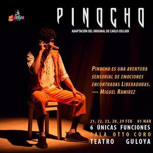 Teatro Guloya presenta su más reciente obra 'Pinocho'