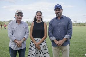 Rafael Ubeda Heded, Alba Rodríguez y Juan Tomas Díaz.