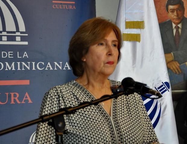  La ministra de Cultura, Carmen Heredia.