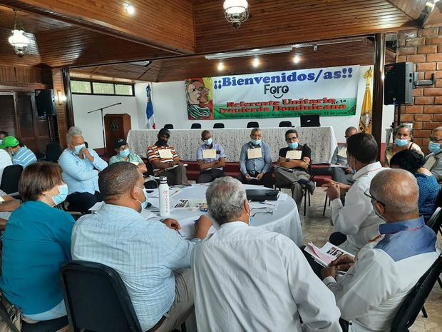 Organizaciones y militantes de izquierda inician Foro por un Referente Unitario.