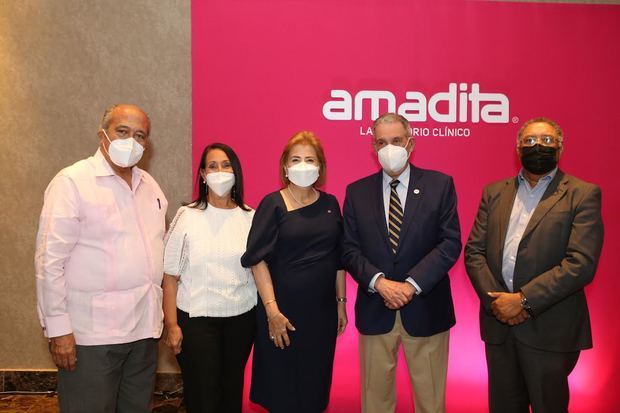 José Silie Ruiz, Belkis Billini, Dra. Patricia Gonzalez Pittaluga, José Joaquín Puello y Dr. José Miguel Gómez.