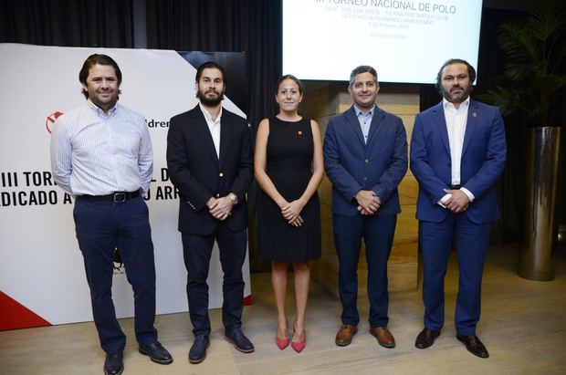 Rodolfo Paliza, Mauricio Bogaert, Alba Rodríguez, Jesús Arredondo y Juan Tomas Díaz.