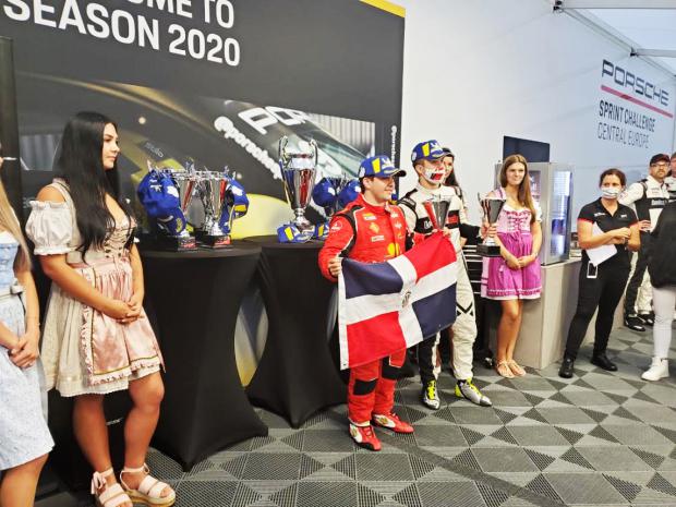Jimmy Llibre obtiene el primer lugar en la 2da fecha del Campeonato Porsche Central Europe en Austria