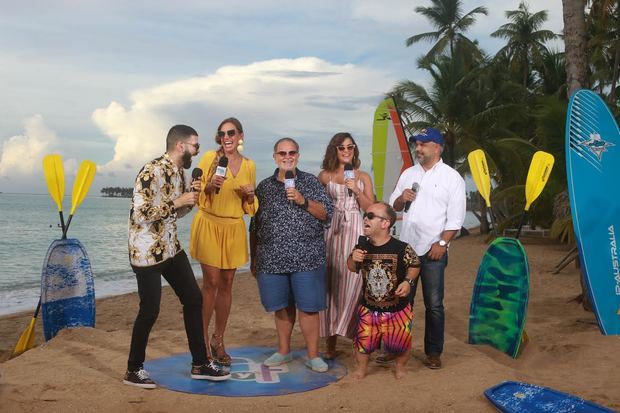 “El Gordo y la Flaca”, en el hotel Viva Wyndham Dominicus Beach ubicado en Las Terrenas, ciudad turística de la península de Samaná.