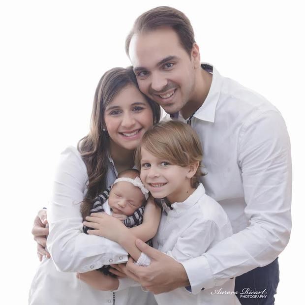 David León y Jammy Báez son padres de 2 hermosos niños: Ian David de 8 años y Mar Lucía, de 3.  
