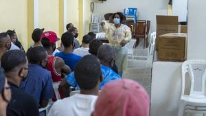 Autoridades penitenciarias y de salud inician programa de detección de VIH y COVID-19 en La Victoria y Najayo