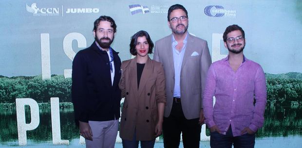 David Maller, Naslha Bogert, Gilberto Morillo y José María Cabral.