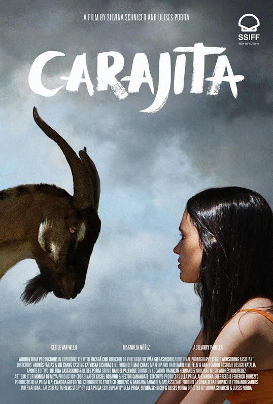 Afiche de 'Carajita'.