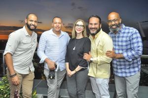 Ramón Cabrera, Juan Leónidas Guzmán, Ondina Álvarez, Tirso Gonzalez y Jochy Campusano.