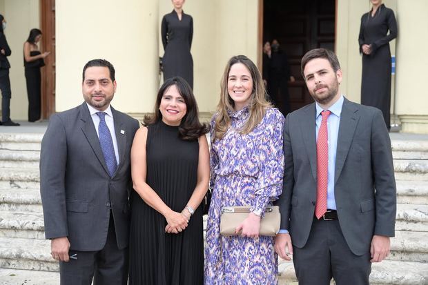 Rodolfo García, Nina D'Agostini, Miranda Harper y Federico de la Rosa.