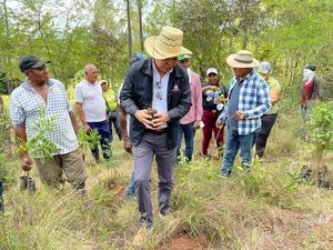 Desarrollo Fronterizo realiza jornada de reforestación para contribuir a preservar el medio ambiente