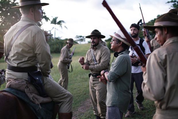 Rodaje de la Película dominicana “Liborio”.