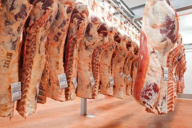 Exportación de carnes.