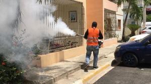 Villa Progreso del Este se une a jornadas fumigación y desinfección por COVID-19