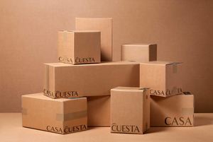 Rebranding de las cajas de Casa Cuesta.