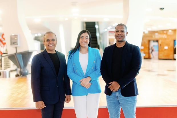 Heraldo Suero, Gusmary Torres y Ángel Rodríguez. 
