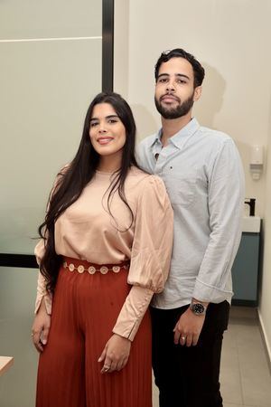 Giselle Rocha y Pedro Rocha.