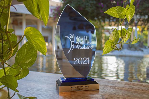El hotel Meliá Punta Cana Beach, Adults Only Wellness Inclusive, fue reconocido como el Resort Más Activo en el 2021