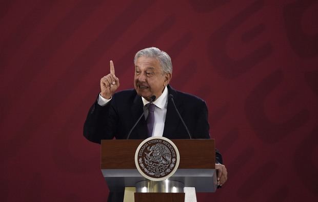 Andrés Manuel López Obrador, presidente de México. 