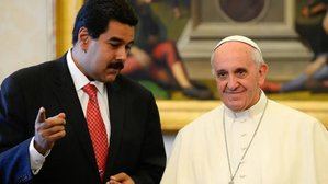 Maduro espera respuesta "iluminada" del papa a su solicitud para un diálogo 