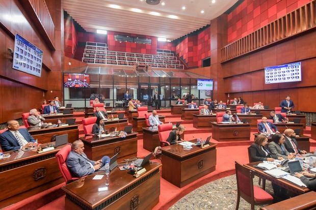 Sesión en el senado.