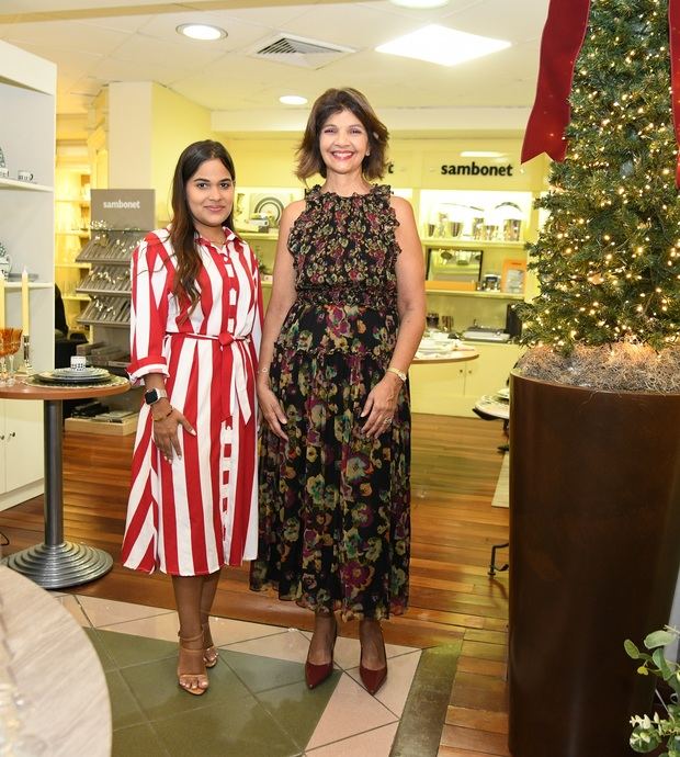 Karline Álvarez y Marcelle Rizek.