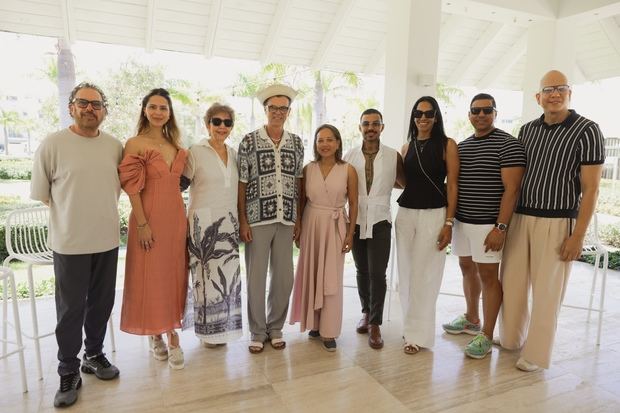 José Forteza, Verónica Diaz, Mirta Sánchez, Sócrates McKinney, Carolina Valentín, Joel Reyes, Michelle Reynoso, Wilson Alcéquiez y Manuel Febrillet durante el Bridal Talks.