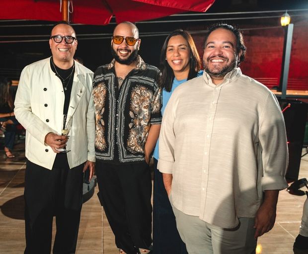 José Jhan, Miguel Genao, Neika Núñez y William Vargas.