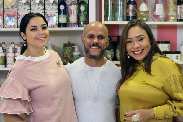 María Angélica Ureña, Miguel Rodríguez y Minerva Ortiz.