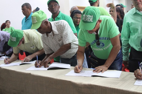 Marcha Verde convoca a firmar 'Compromiso por el Fin de la Impunidad'