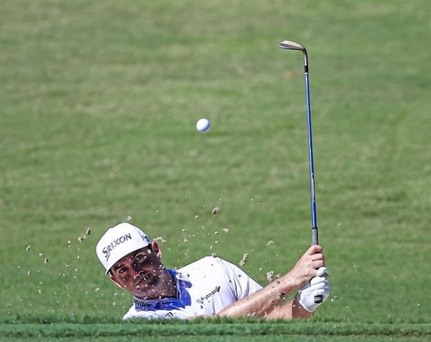 En la imagen, el golfista Nick Watney de Estados Unidos. 