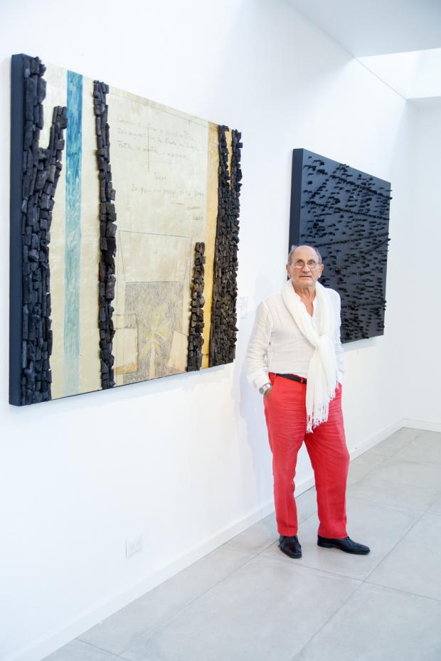 El artista italiano Gianfranco Fini presenta su exposición en ASR Contemporáneo