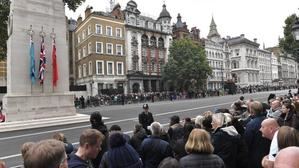 El funeral de Isabel II colapsa Londres