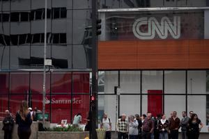 Las instalaciones del canal CNN, en una fotografía de archivo.