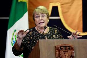 Bachelet insta a no bajar la guardia en defensa de derechos humanos