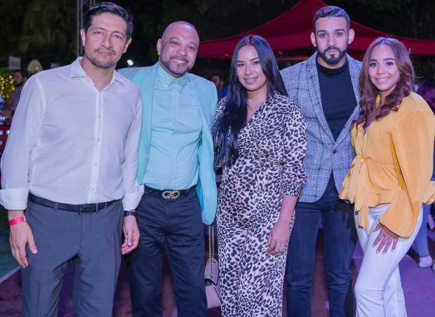 Oscar Reyna, Andrés Bonilla, Paola de León, Andrés Bonilla y Carolina de Jesús Quiñones.