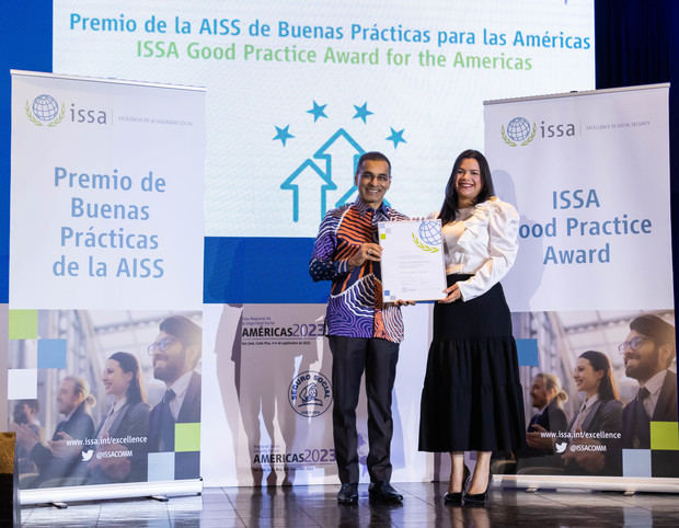 TSS recibe Premio de Buenas Prácticas de la Asociación Internacional de la Seguridad Social.