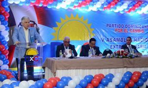 Partido Dominicanos por el Cambio proclama sus candidatos para las elecciones del 2020