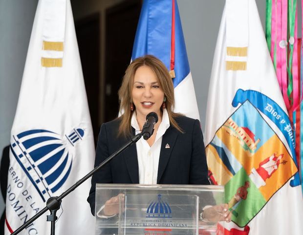 Ministra de Cultura, Milagros Germán.